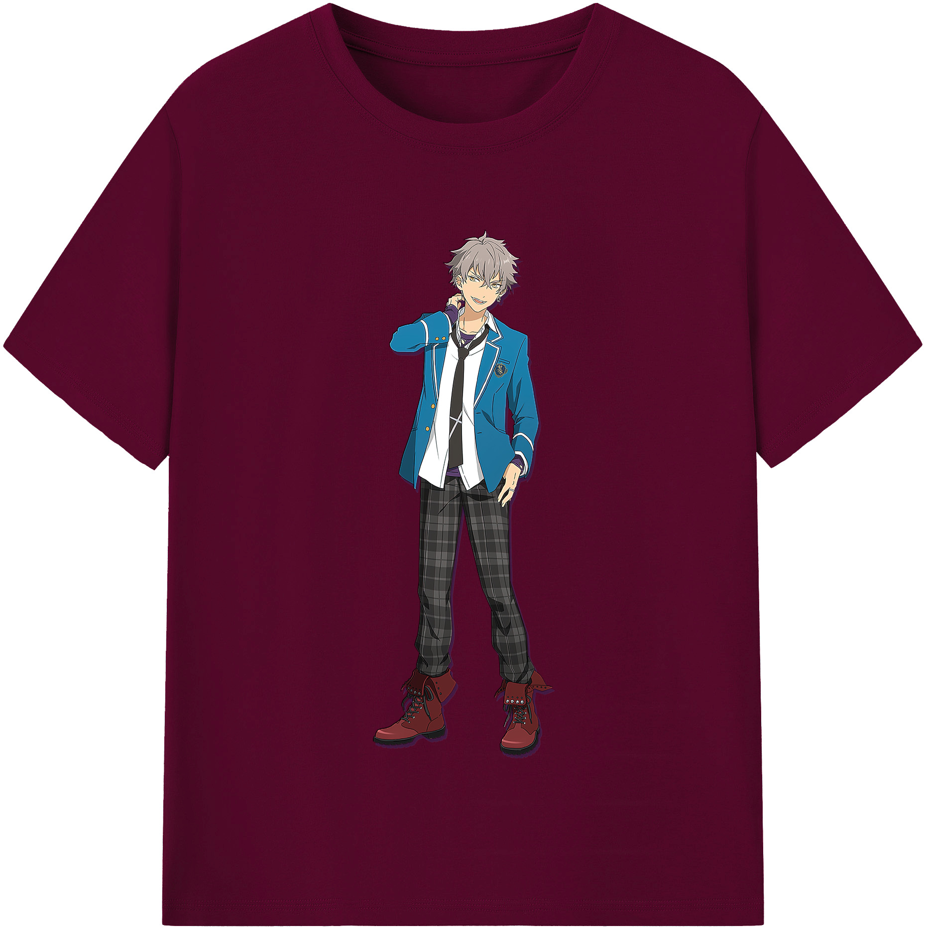 （画像用） あんさんぶるスターズ! Ensemble Stars レディースカジュアルプリントTシャツ（綿100％）